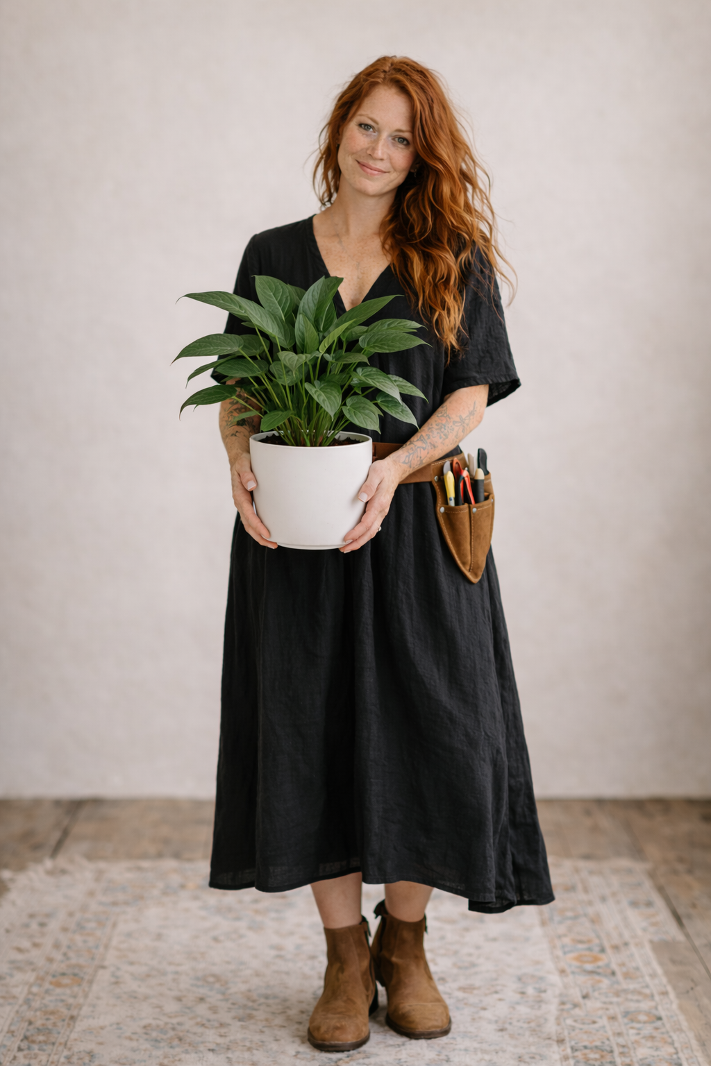 Foliage Peace Lily — Lush Green Calm